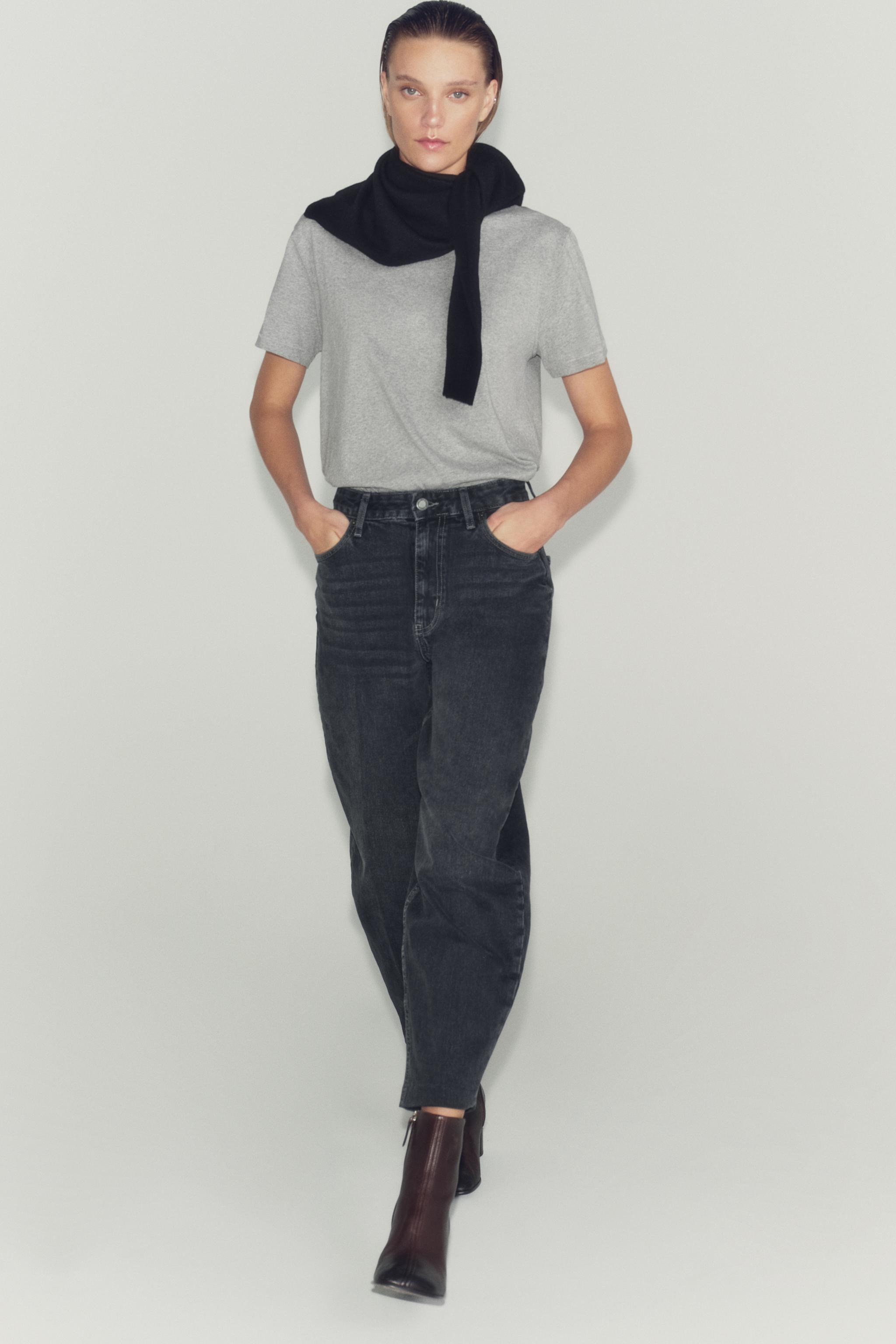 ZW COLLECTION HIGH-RISE TAPERED JEANS
